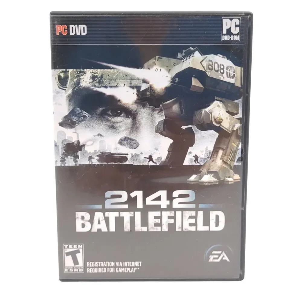 Battlefield 2142 PC DVD-ROM Video Game EA Multiplayer FPS Sci-Fi